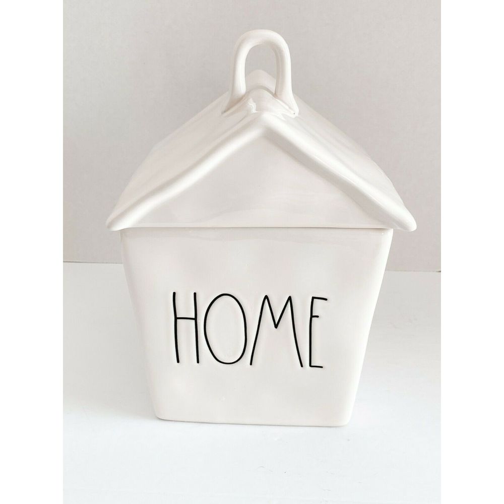Rae Dunn "HOME" Birdhouse Canister Cookie Jar